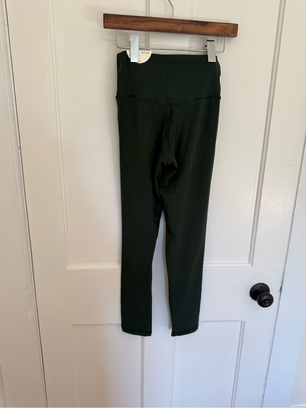Aerie High-Waist Dark Green Leggings 7/8